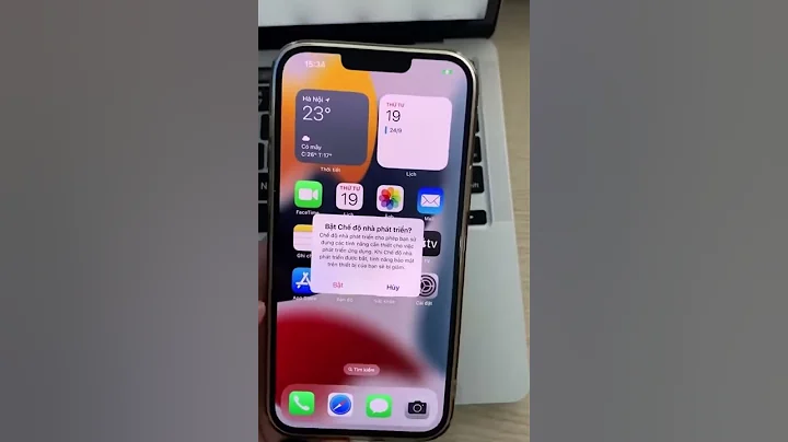 Bật chế độ nhà phát triển trên iphone ios 16 17 18
