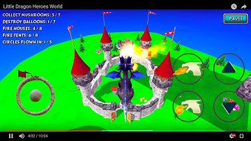 Little Dragon Heroes World Sim - Android/iOS Gameplay