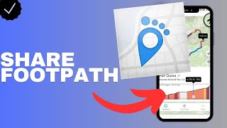 How to share the Footpath app?