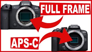 FULL FRAME Vs CROPPED SENSORS - ARE YOU CONFUSED?? What&#39;s the difference and which is best for you?