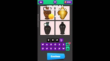 Pic The Word - Level 121 Walkthrough - Find The Common Word Answers