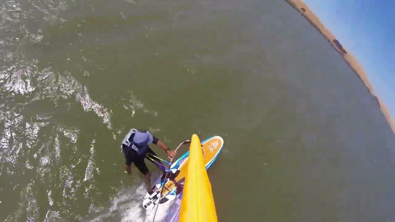 Windsurfing Sherman Island