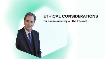 Ethical Considerations for Communicating on the Internet