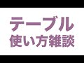「セルの結合はできたほうがいい!?」「本当にテーブルを使う必要ある!?」など、ウェブサイトでテーブルレイアウトを組むときの注意点や考え方など+雑談(2021/10/23)