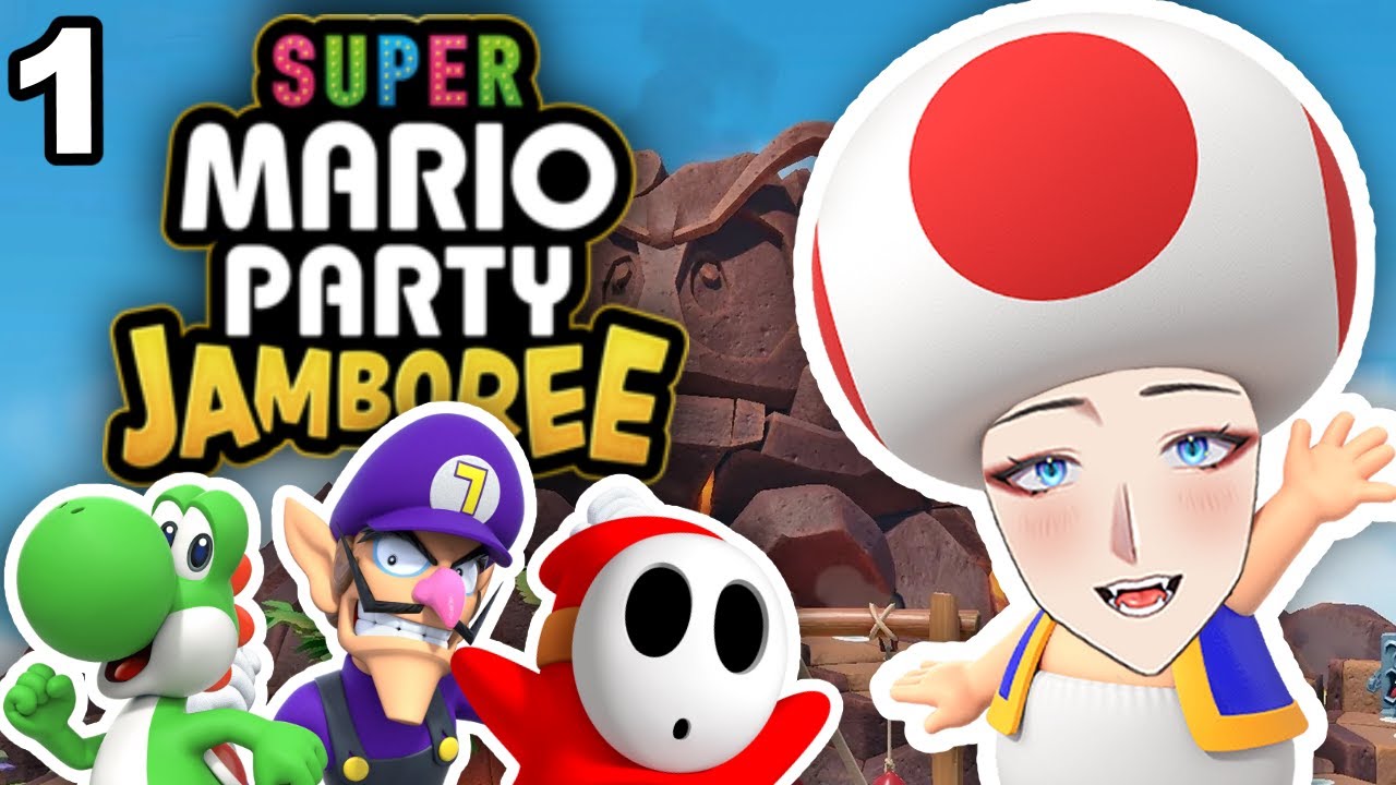 MASTER BOTS ARE INSANE!! | Super Mario Party Jamboree | Part 1 |