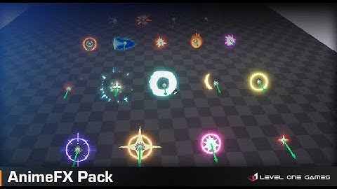 Anime FX Pack - Unreal Engine 4 | Marketplace | FX