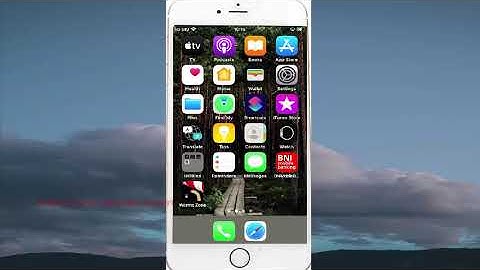 iPhone 7 : How to turn on or off Audio Descriptions