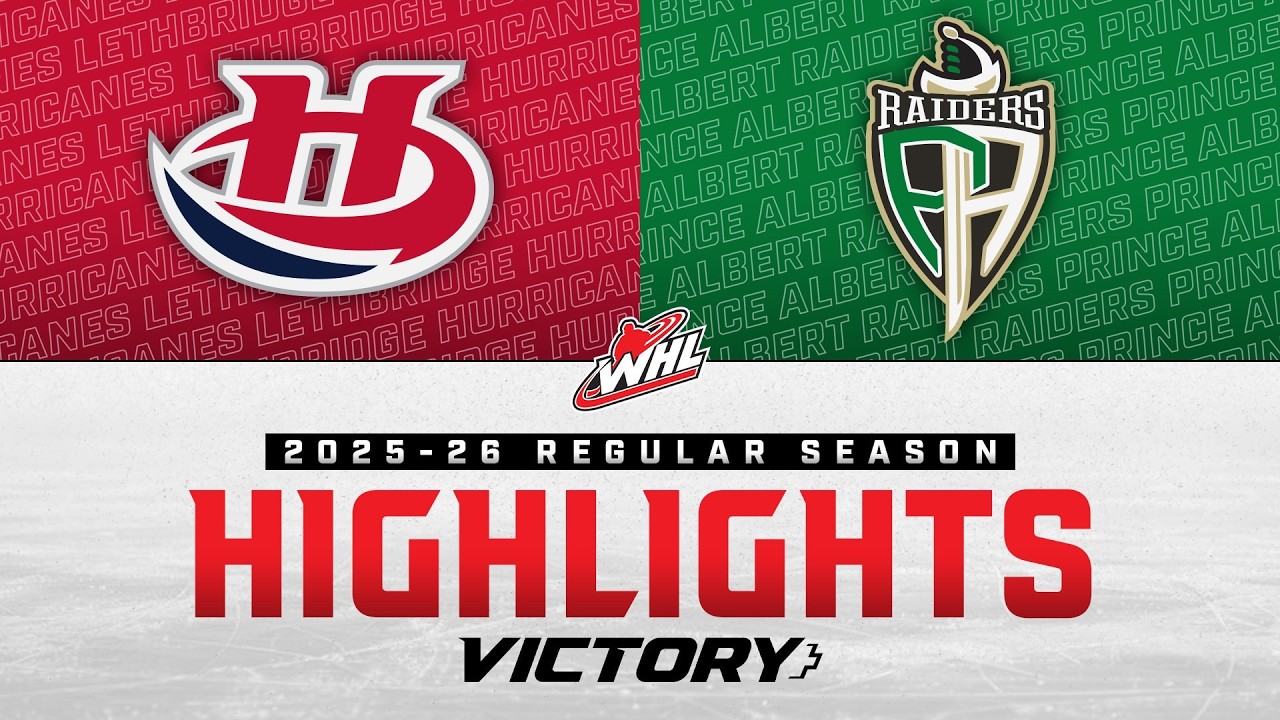 Lethbridge Hurricanes at Prince Albert Raiders 02/06 | WHL