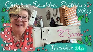 December 24th - Christmas Countdown Quilt-a-long 2023 with Helen Godden