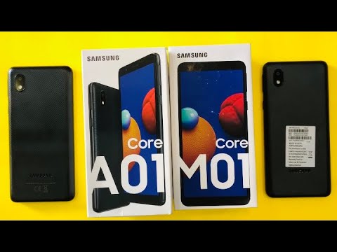 Samsung Galaxy A01 Core vs Samsung Galaxy M01 Core