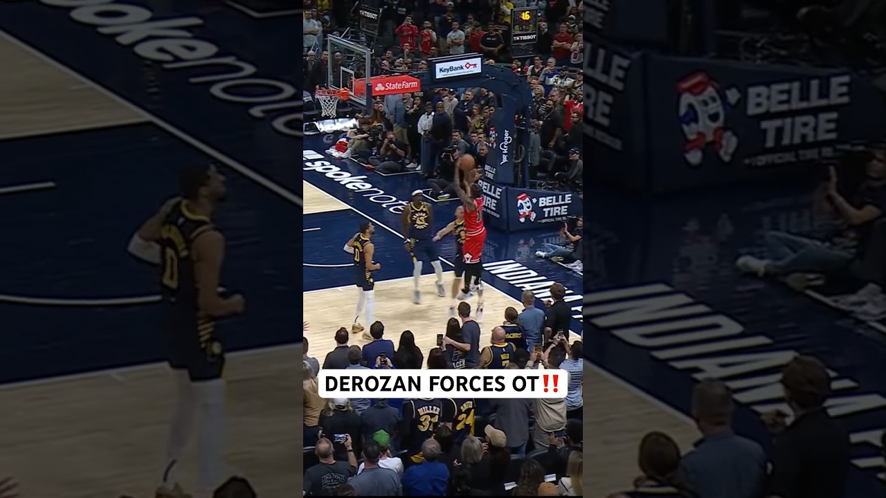 DEMAR DEROZAN TIES IT WITH 0.3 SECONDS LEFT! 🚨 | 