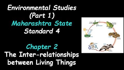 #Std4 #evs : Environmental Studies : Chapter 2 - Interrelationships between Living Things (revised)