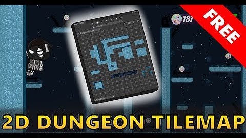 Free 2D Unity Asset – Dungeon Platformer Tilemap (Hand-Drawn)