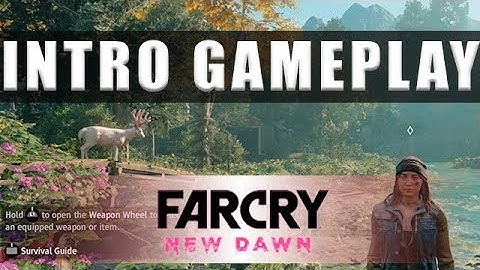 Far Cry New Dawn intro cutscene and gameplay