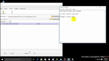 MTK 65XX ANY PHONE FLASH TUTORIAL