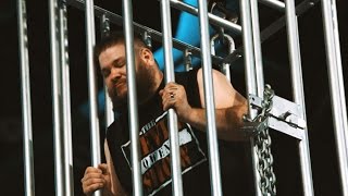 Dizzying slow-motion footage of Kevin Owens' shark cage entrapment on Raw: Exclusive, Jan. 25, 2017