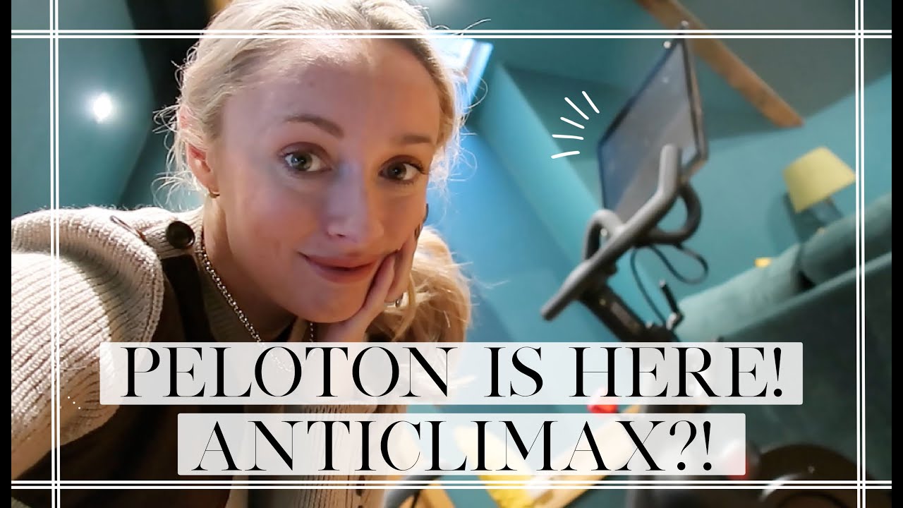 MY PELOTON ARRIVED! // SET UP, FIRST IMPRESSIONS, AND A MASSIVE ANTICLIMAX! // Fashion Mumblr