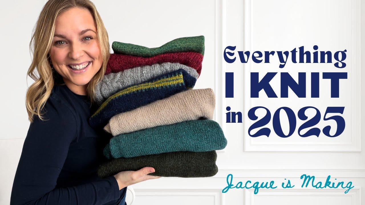 Trying on Everything I Knit in 2025! (What I’d Make Again… and What I Wouldn’t)