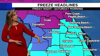 Central Florida braces for arctic blasts ahead of Christmas weeke