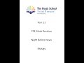 Biology PPE NBN Video