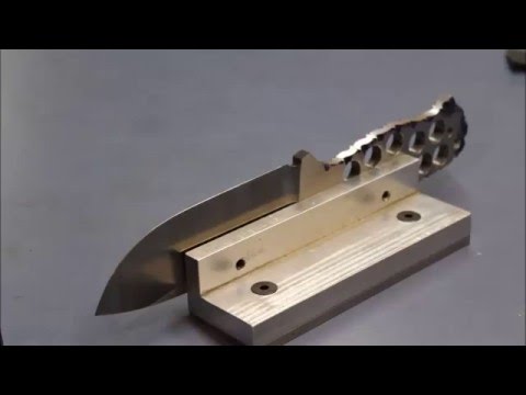 Knife Grinding Jig-design and fabrication, skidroadleather