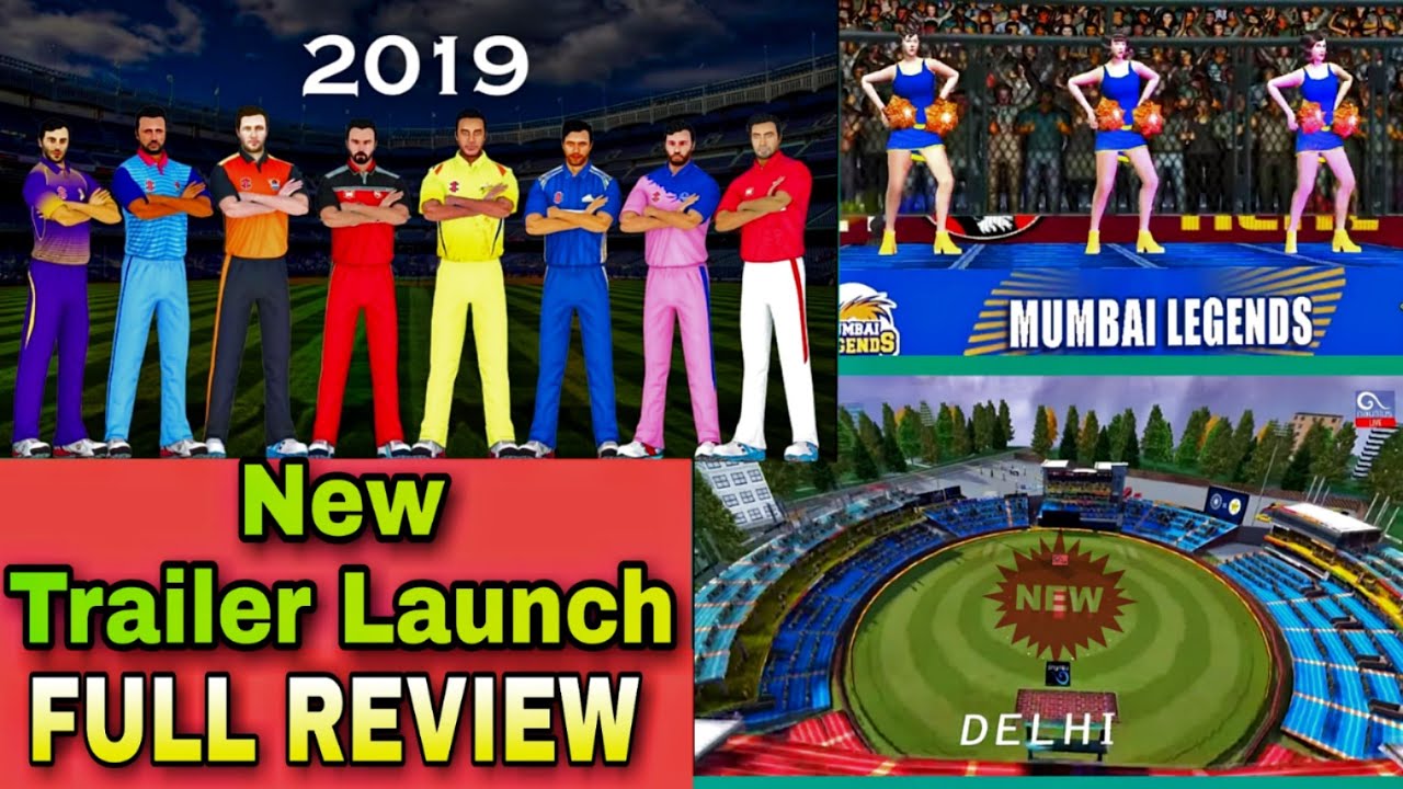 Real Cricket 20 New Update Official Trailer Launch Full Review | Rc20 ...