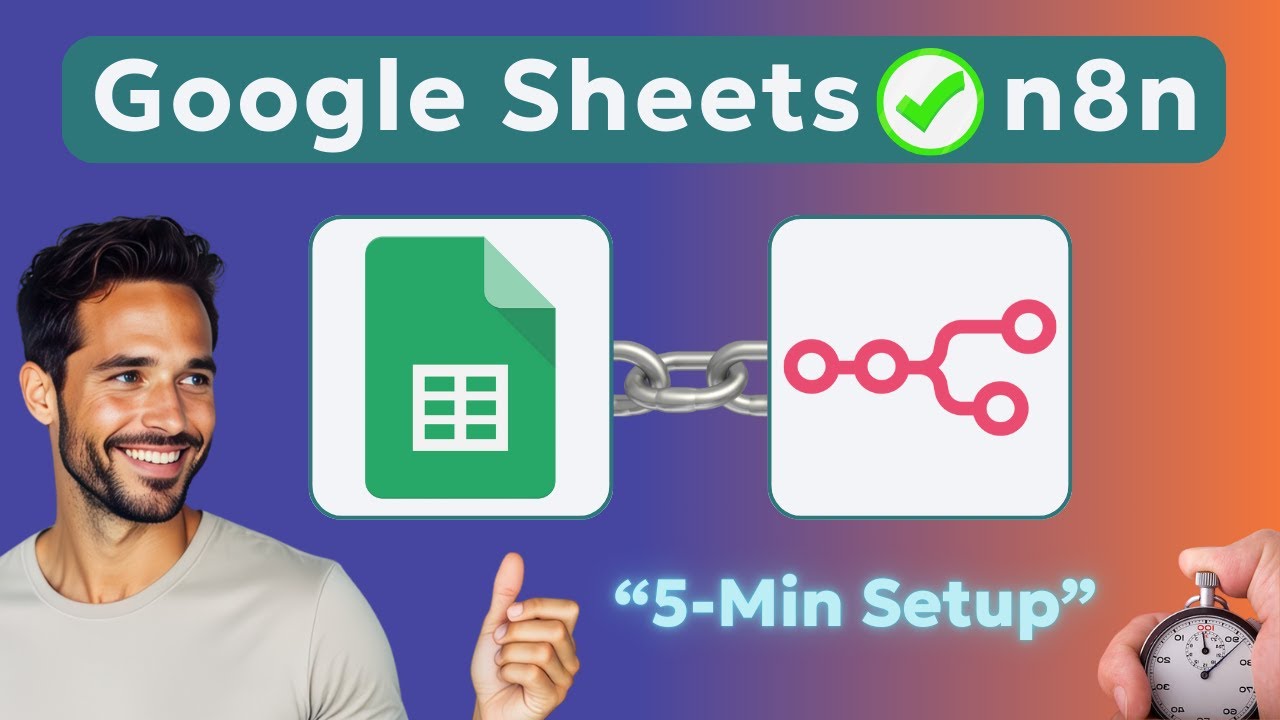 Connect Google Sheets to n8n in 5 Minutes (2025) - YouTube