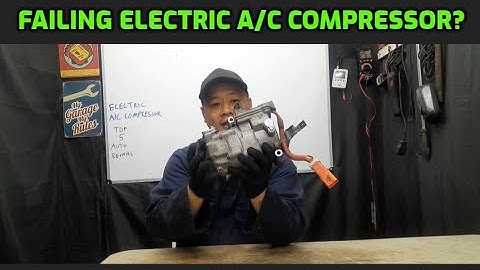 BAD ELECTRIC A/C COMPRESSOR? HYBRID SYSYEM AND ELECTRIC CARS  (PRIUS & TESLA)