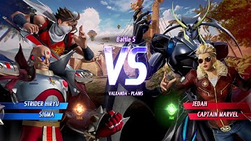 MARVEL VS. CAPCOM: INFINITE Strider Hiryu,Sigma Requested Gameplay In Arcade Mode