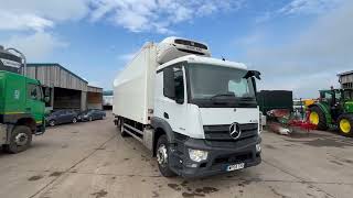 2018 (68) Mercedes Actros 2532 6x2 fridge lorry