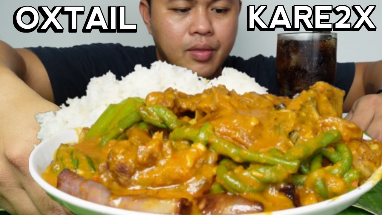 OXTAIL KARE-KARE | INDOOR COOKING | MUKBANG PHILIPPINES