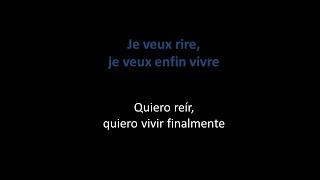 Video thumbnail of "Renée Martel - Un amour qui ne veut pas mourir (Letra en español)"