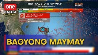 Signal No. 2, itinaas sa ilang lugar dahil sa Bagyong Maymay | One Balita Pilipinas