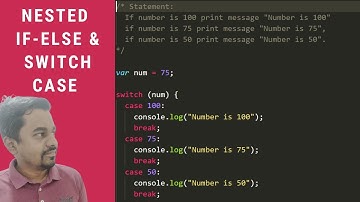 Conditional Statements - Nested if, else if and Switch Cases in JavaScript