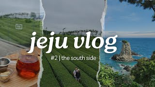 Jeju Travel VLOG | Exploring the West side of the island | Osulloc, Innisfree, Oedolgae ...