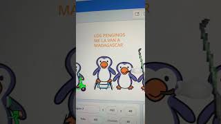 What is my 3 old cousin doing  pingüinos madagascar scratch