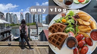 May Vlog | Downtown Vancouver, Granville Island, Ikea Assembly [VLOG]