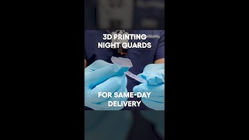 3D Printing Night Guards With SprintRay AI Design #shorts