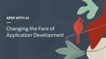 APEX with AI - Changing the Face of Application Development