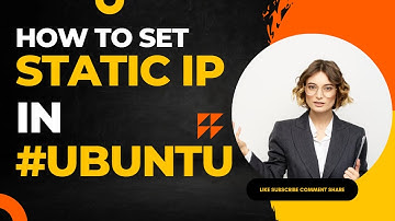 Setting Static Ip in Ubuntu using Netplan command and netplan file Using Command line