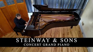Steinway Concert Grand Model D - Mozart Sonata in C Minor K. 457
