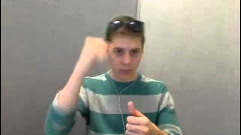 BSU ASL 101 Unit Test 1: Video Portion