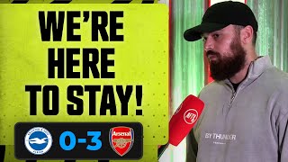 We’re Here To Stay! (Turkish) | Brighton 0-3 Arsenal