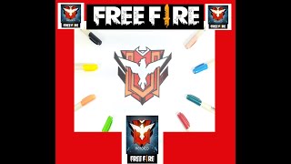  DIBUJO EL LOGO HERÓICO DE FREE FIRE