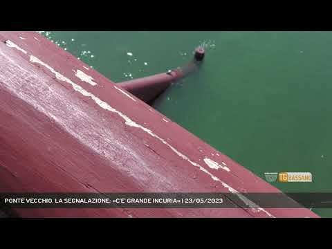 PONTE VECCHIO, LA SEGNALAZIONE: «C'E' GRANDE INCURIA» | 23/05/2023