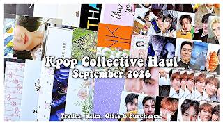 Kpop Collective Haul September 2026 ✰ Unboxing Trades, Sales, Gifts & Purchases!