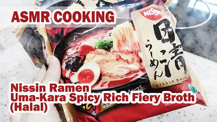ASMR Unbox & Cook Nissin Ramen Uma-Kara Spicy Rich...