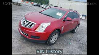 2016 Cadillac srx standard 3GYFNAE33GS579180