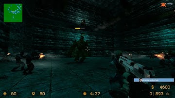 Counter Strike Source Zombie Escape mod online gameplay on Skyrim map #2