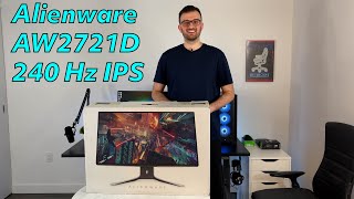 Alienware AW2721D Gaming Monitor - Detailed First Look At This QHD